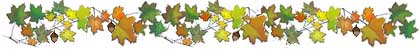 Fall Leaves divider