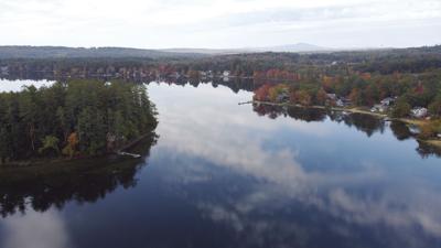 Silver Lake in the fall